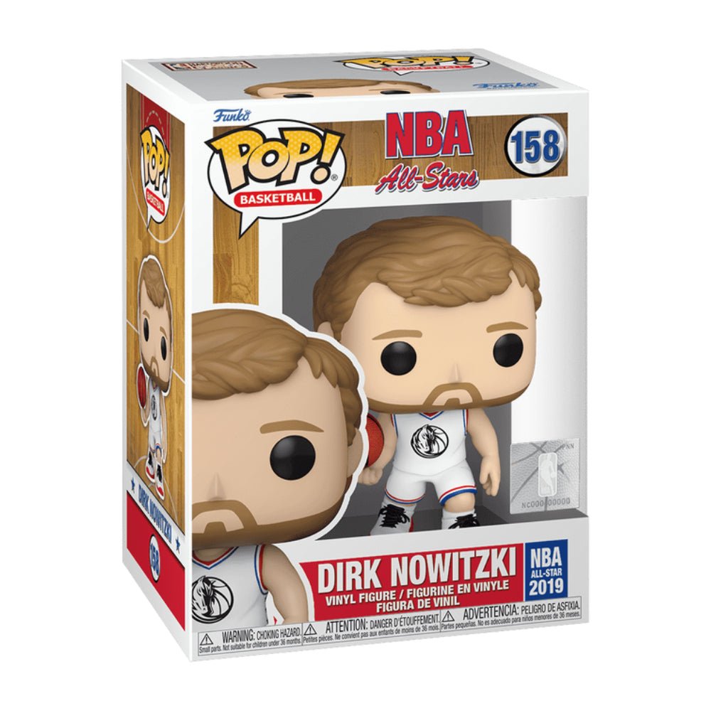 Funko Pop! Basketbal: NBA Legends - Dirk Nowitzki (2019) #158 - دمية - Store 974 | ستور ٩٧٤