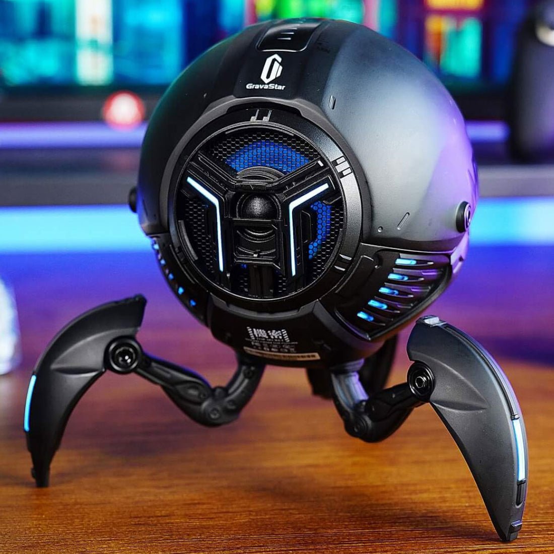 Gravastar Mars Pro Bluetooth Speaker - Matte Black - مكبر صوت Gravastar Mars Pro Bluetooth Speaker - Matte Black - مكبر صوت