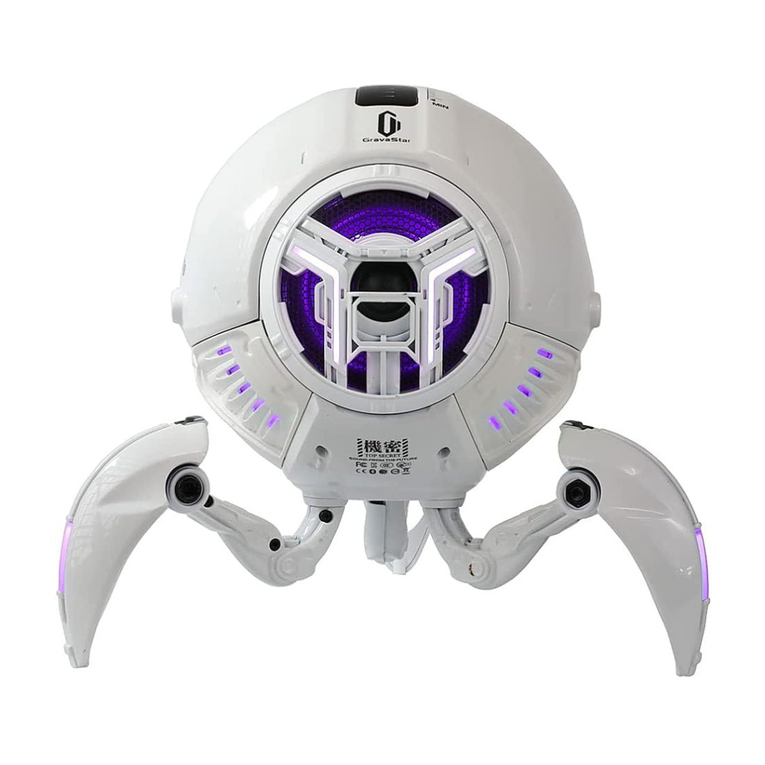 Gravastar Mars Pro Bluetooth Speaker - White - مكبر صوت - Store 974 | ستور ٩٧٤