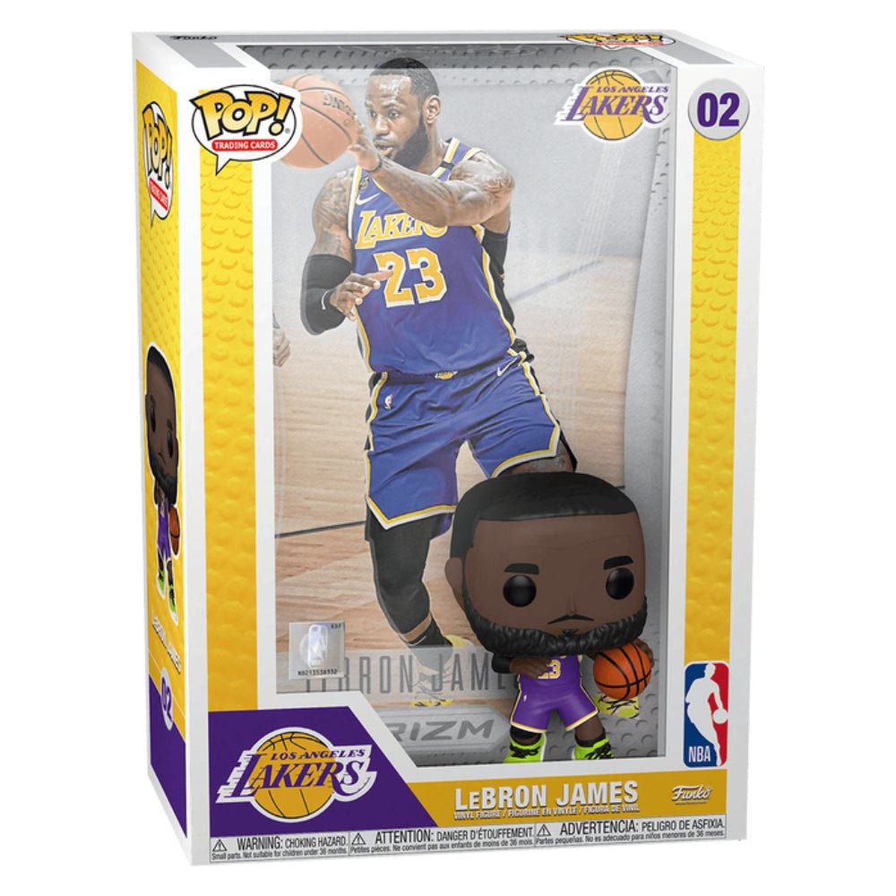 Funko Pop Cover! Basketball: NBA Lakers LeBron James #02 - دمية - Store 974 | ستور ٩٧٤