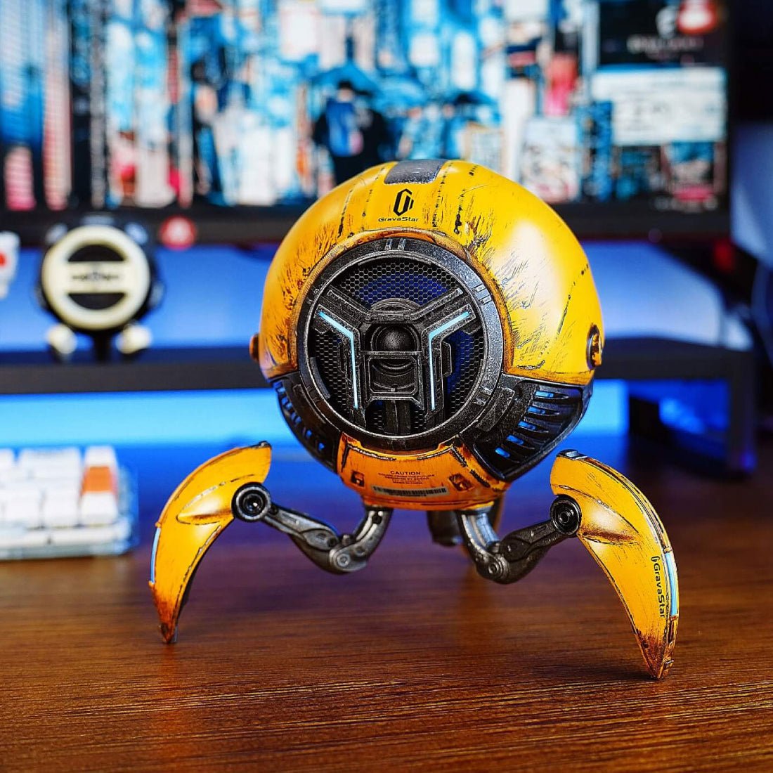 Gravastar Mars Pro Bluetooth Speaker - War-Damaged Version - مكبر صوت Gravastar Mars Pro Bluetooth Speaker - War-Damaged Version - مكبر صوت