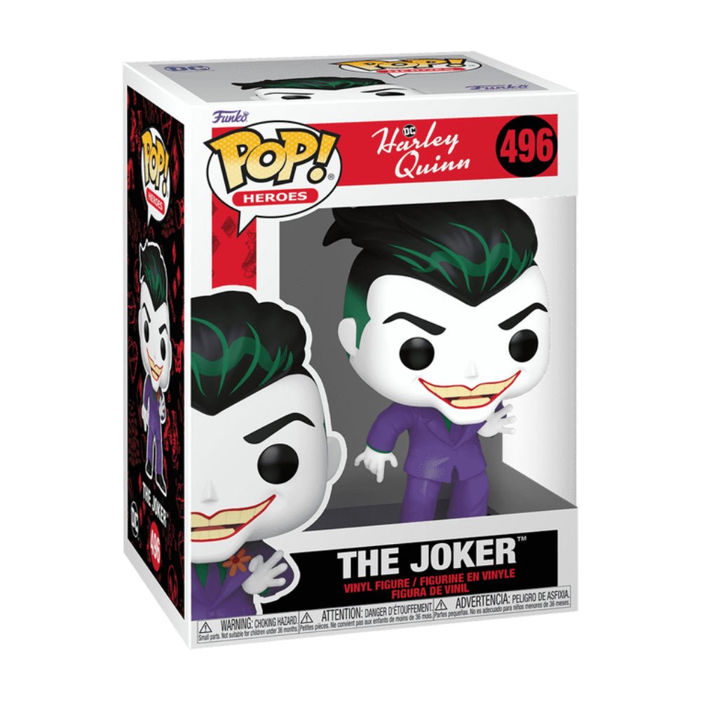 Funko Pop! Heroes:Harley Quinn: The Animated Series - The Joker #496 - دمية - Store 974 | ستور ٩٧٤