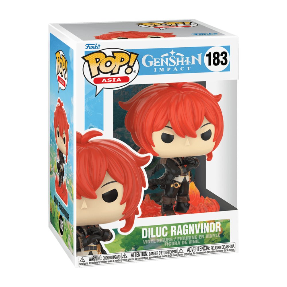 Funko Pop! Games: Genshin Impact S2 - Diluc Ragnvindr #183 - دمية - Store 974 | ستور ٩٧٤