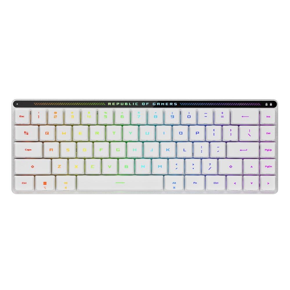 Asus ROG M603 Falchion 65% RGB Wireless Mechanical Gaming Keyboard - White - لوحة مفاتيح - Store 974 | ستور ٩٧٤