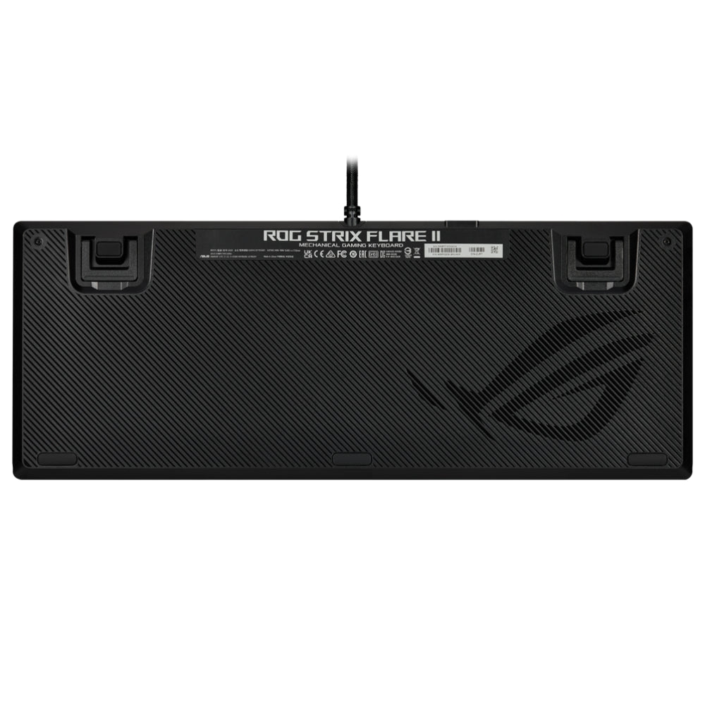 Asus ROG XA08 Strix Flare II RGB Wired Mechanical Gaming Keyboard - Black - لوحة مفاتيح - Store 974 | ستور ٩٧٤