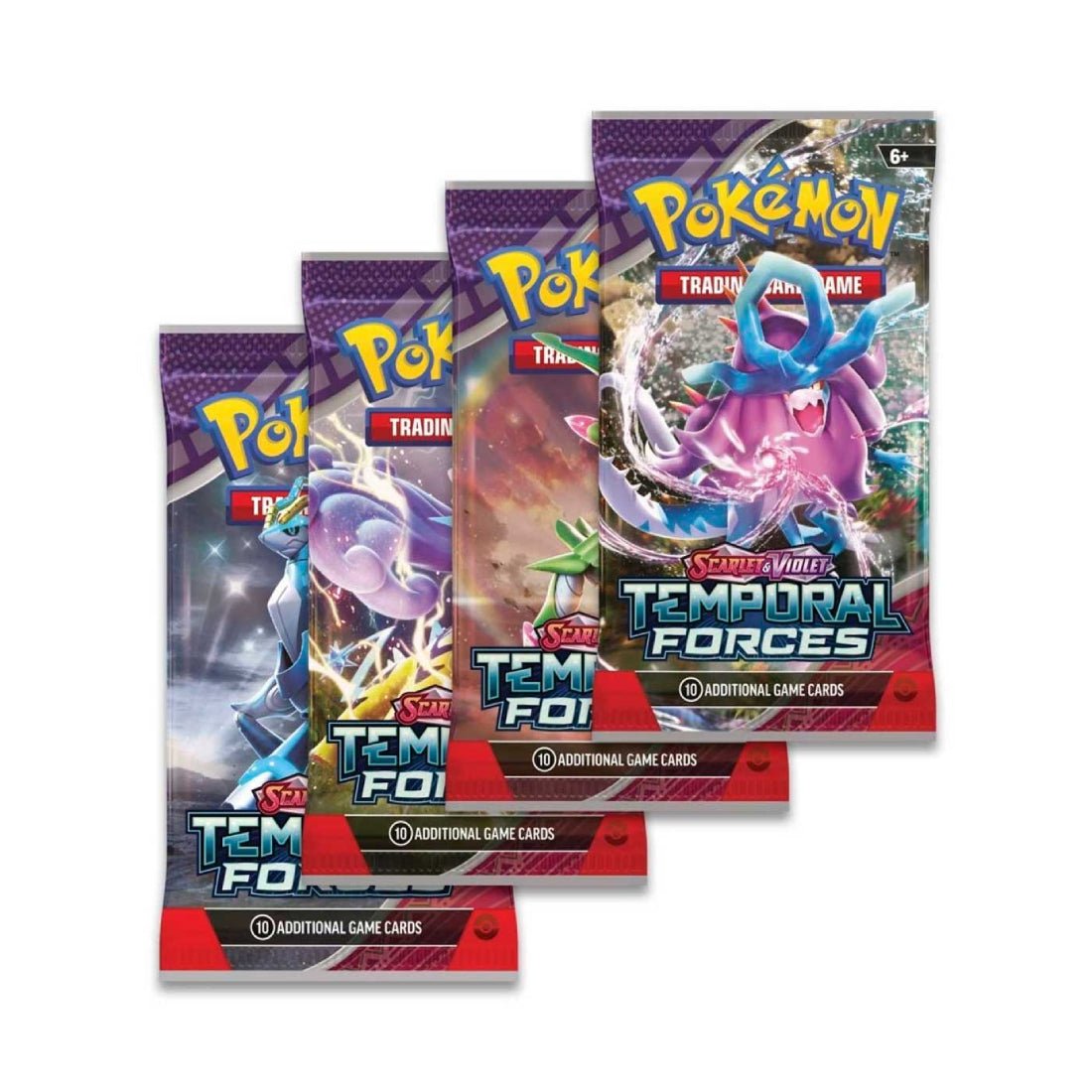 Pokémon TCG: Scarlet & Violet 5 (SV05) Temporal Forces Booster - بطاقة بوكيمون - Store 974 | ستور ٩٧٤