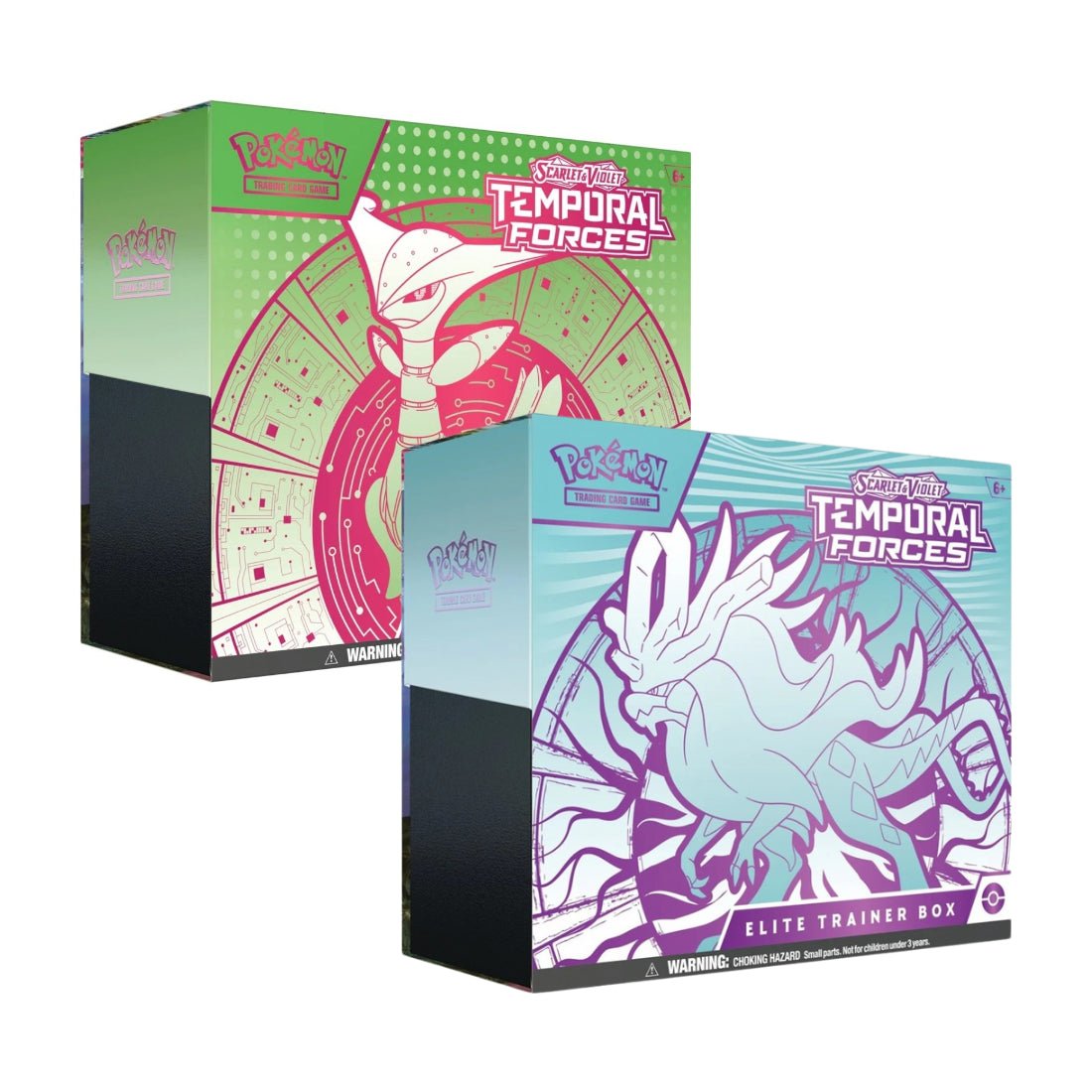 Pokémon TCG: Scarlet & Violet 5 (SV05) Temporal Forces Elite Trainer Box - بطاقة بوكيمون - Store 974 | ستور ٩٧٤
