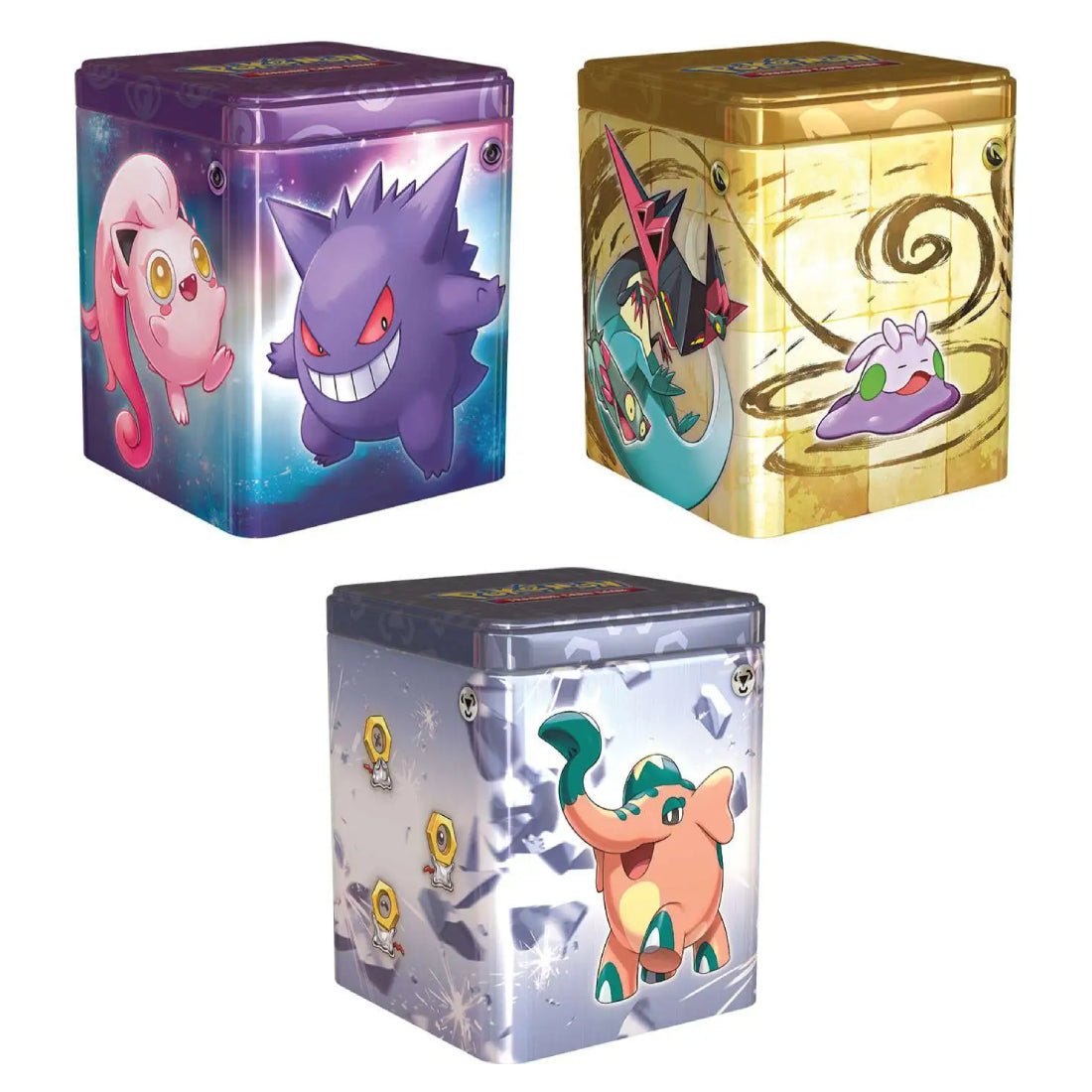 Pokémon TCG:Stacking Tins (Q1 2024) - بطاقة بوكيمون - Store 974 | ستور ٩٧٤