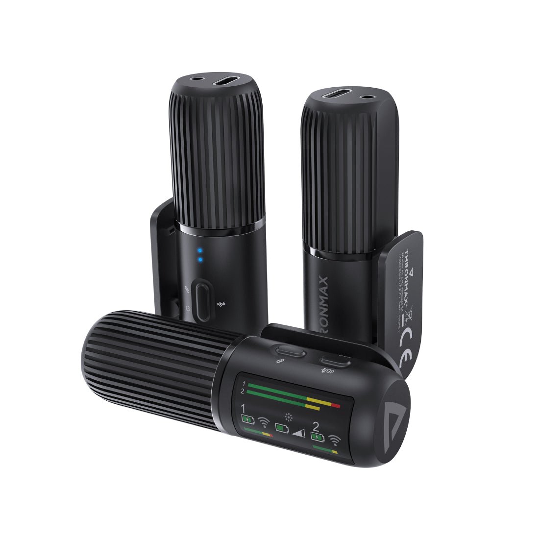 Thronmax C2 Space 2.4 Ghz Wireless Microphone - Black - ميكروفون - Store 974 | ستور ٩٧٤