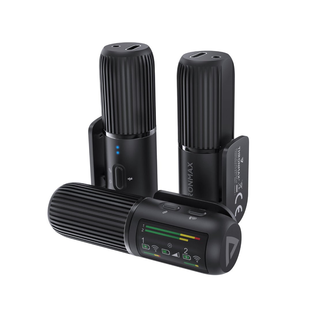 Thronmax C2 Space 2.4 Ghz Wireless Microphone - Black - ميكروفون Thronmax C2 Space 2.4 Ghz Wireless Microphone - Black - ميكروفون