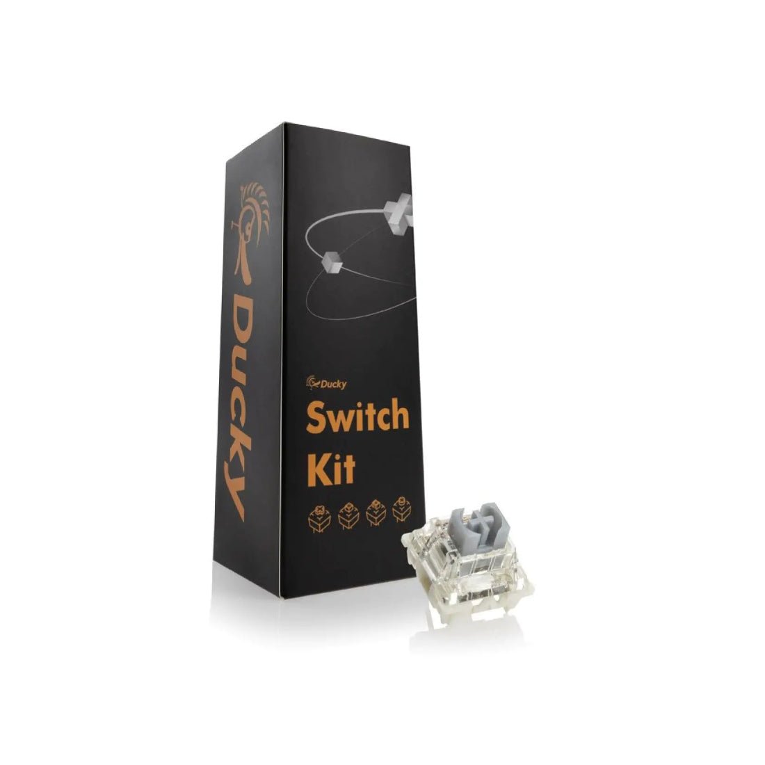 Ducky Gateron G Pro Switch Kit - Silver - مكبس لوحة مفاتيح - Store 974 | ستور ٩٧٤