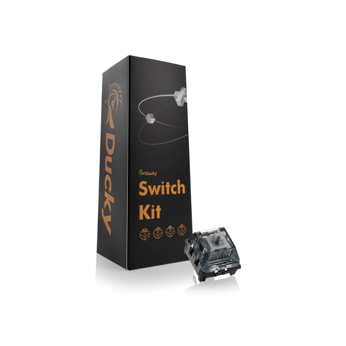 Ducky Kailh Super V2 Speed Box Switch Kit - Silver - مكبس لوحة مفاتيح Ducky Kailh Super V2 Speed Box Switch Kit - Silver - مكبس لوحة مفاتيح