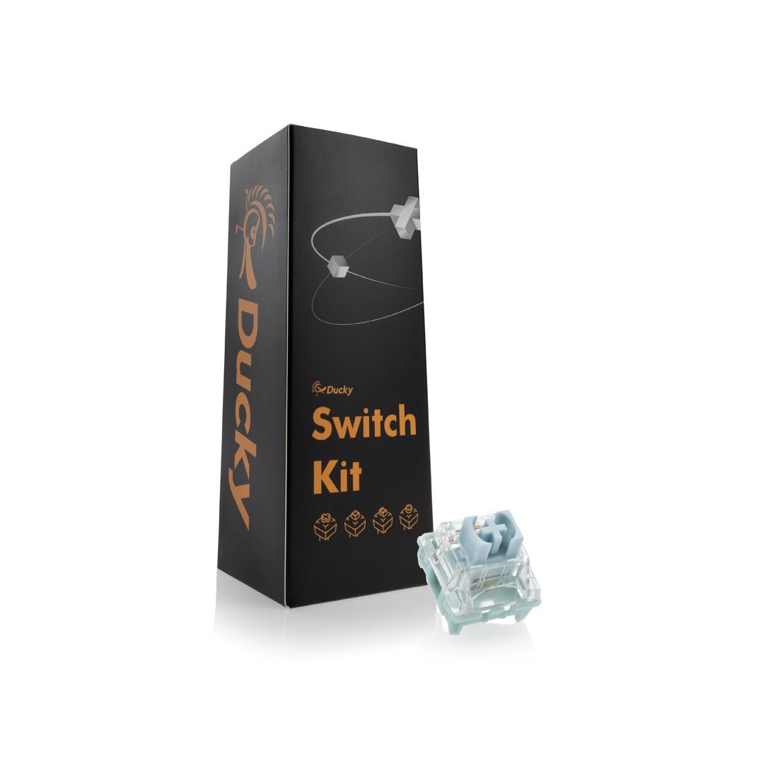 Ducky Switch Kit - TTC Gold Bluish White - مكبس لوحة مفاتيح - Store 974 | ستور ٩٧٤