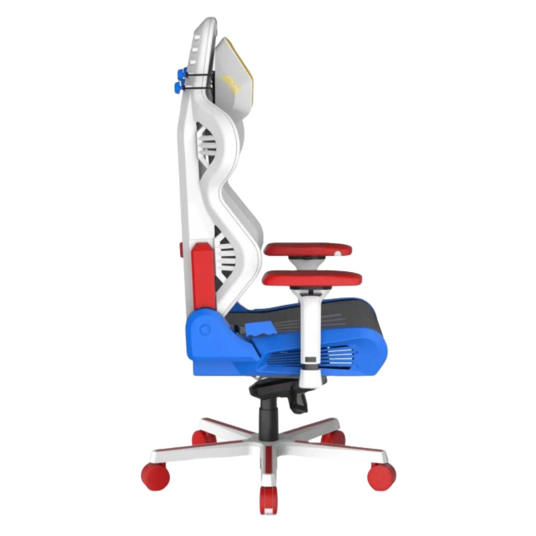 DXRacer Air Series Gaming Chair - White/Red/Blue - كرسي - Store 974 | ستور ٩٧٤