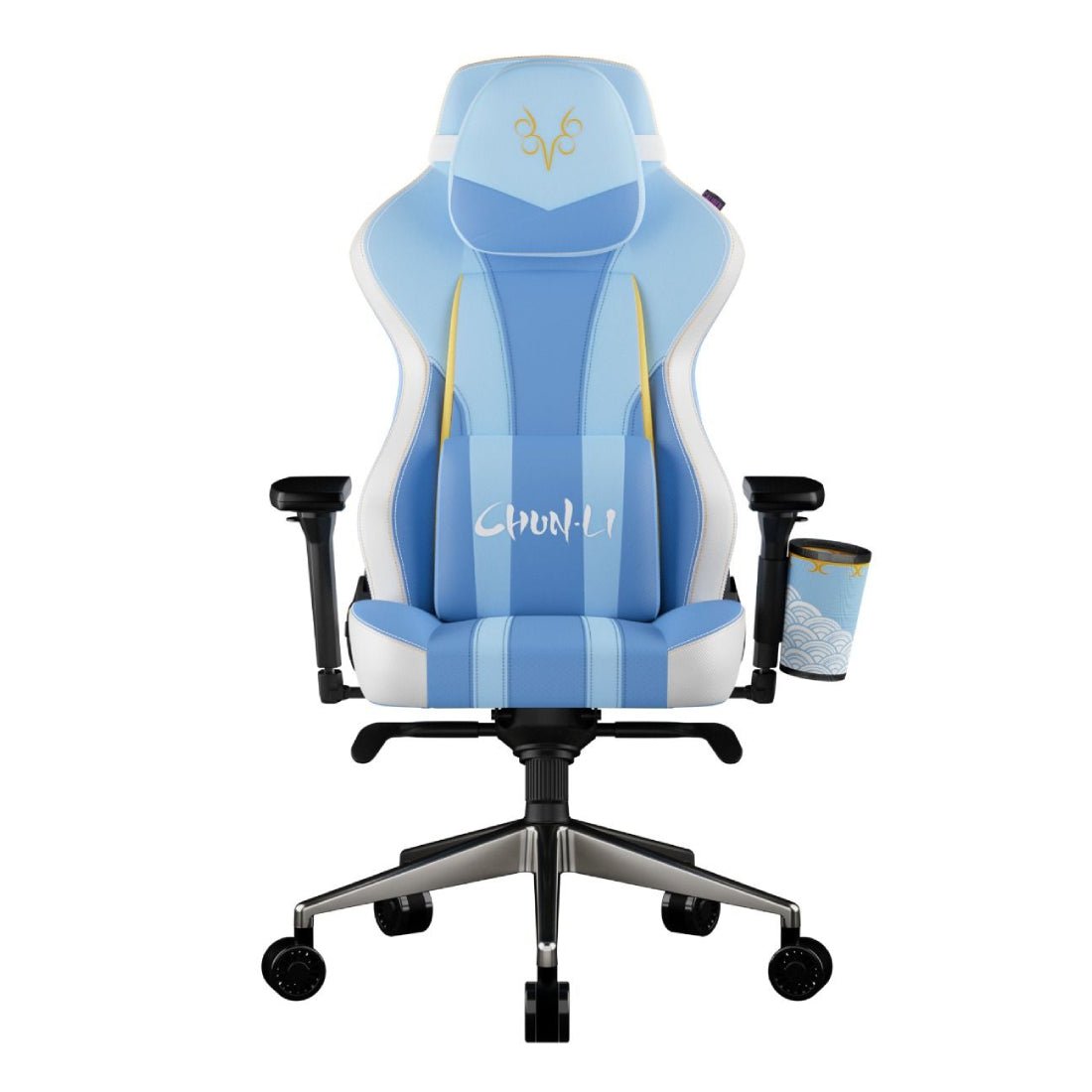 Cooler Master Caliber X2 SF6 CHUNLI Edition + Cup Holder Gaming Chair - كرسي ألعاب - Store 974 | ستور ٩٧٤