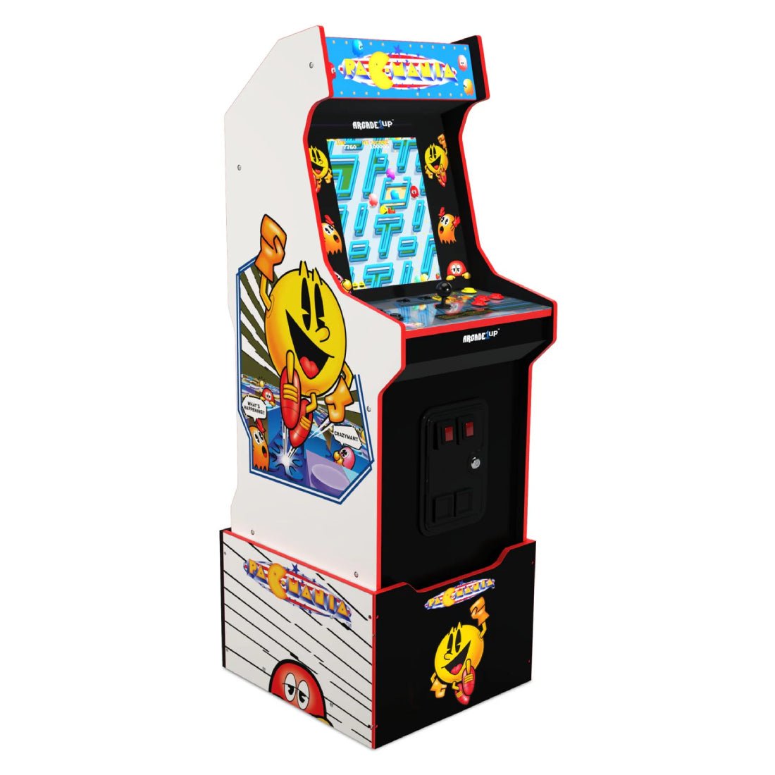 Arcade1Up Pac-Mania Legacy Edition Arcade Cabinet - ماكينة ألعاب - Store 974 | ستور ٩٧٤
