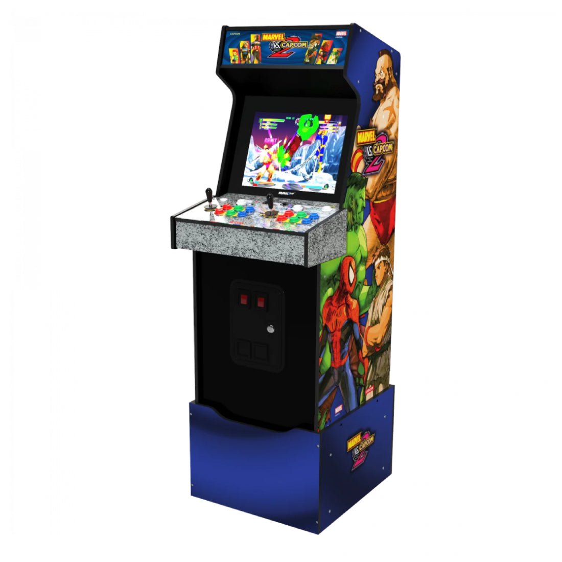 Arcade1Up Marvel vs Capcom 2 Arcade Cabinet - ماكينة ألعاب Arcade1Up Marvel vs Capcom 2 Arcade Cabinet - ماكينة ألعاب