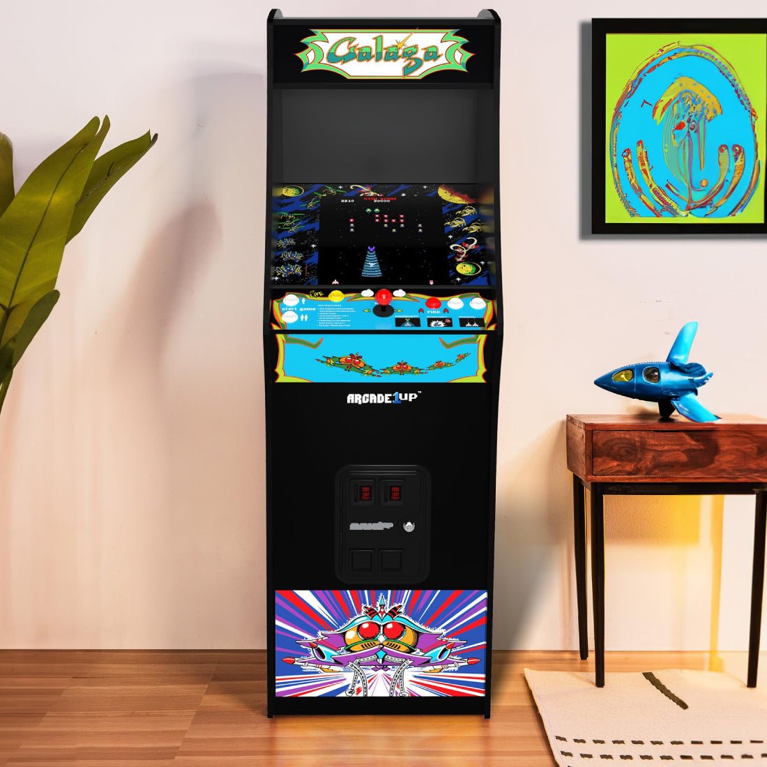 Arcade1Up Galaga Deluxe Arcade Machine - ماكينة ألعاب Arcade1Up Galaga Deluxe Arcade Machine - ماكينة ألعاب