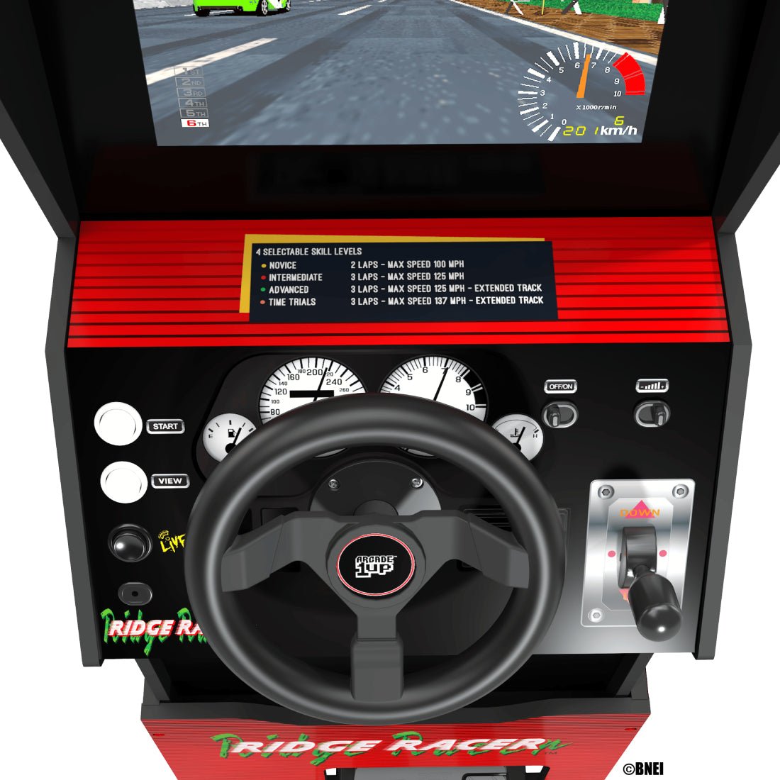 Arcade1Up Ridge Racer Arcade Machine - ماكينة ألعاب - Store 974 | ستور ٩٧٤