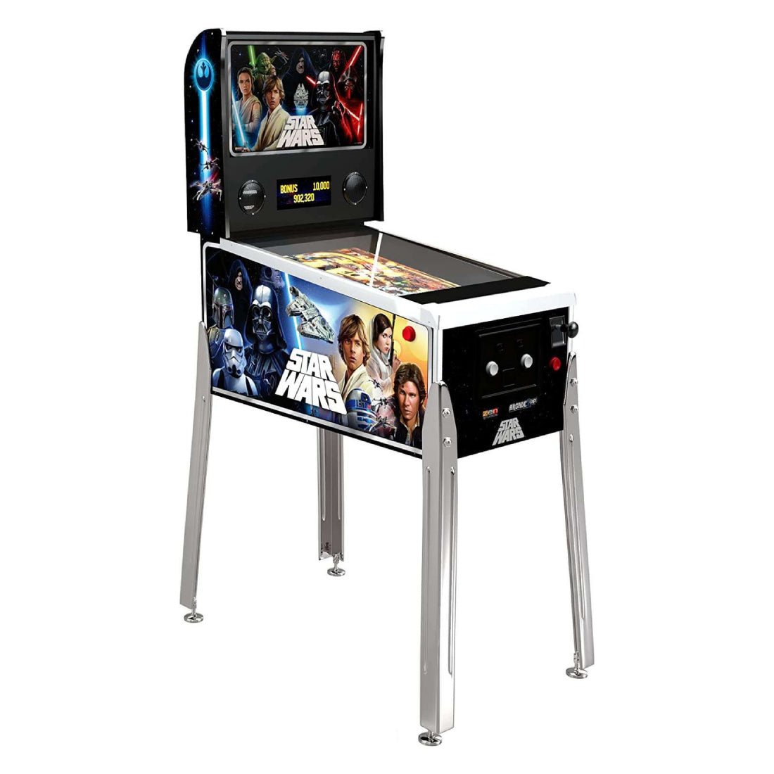 Arcade1Up Star Wars Pinball Arcade Machine - جهاز ألعاب - Store 974 | ستور ٩٧٤