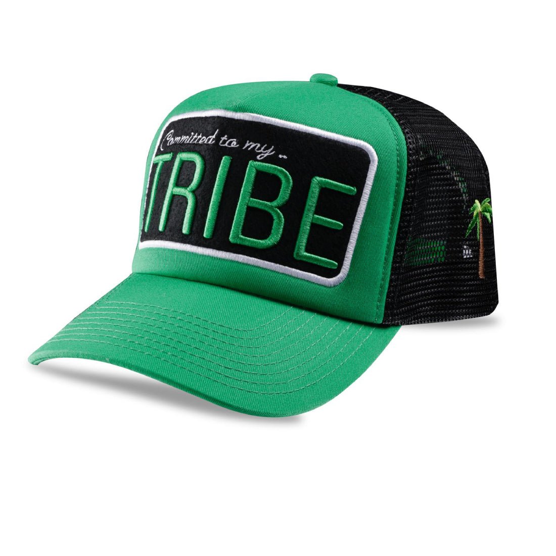 Tribe Adults Cap - Jade Green/Black - قبعة Tribe Adults Cap - Jade Green/Black - قبعة