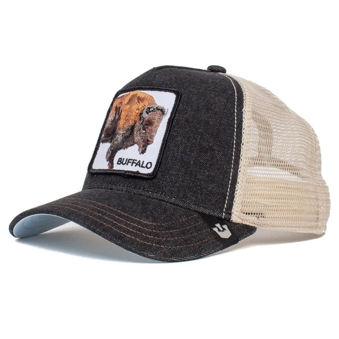 Queue Caps The Buffalo Cap - Black - قبعة Queue Caps The Buffalo Cap - Black - قبعة