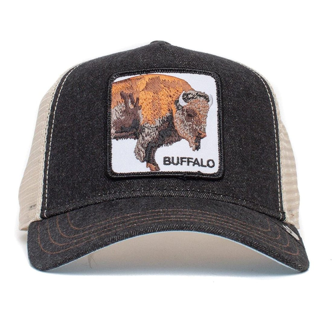Queue Caps The Buffalo Cap - Black - قبعة - Store 974 | ستور ٩٧٤