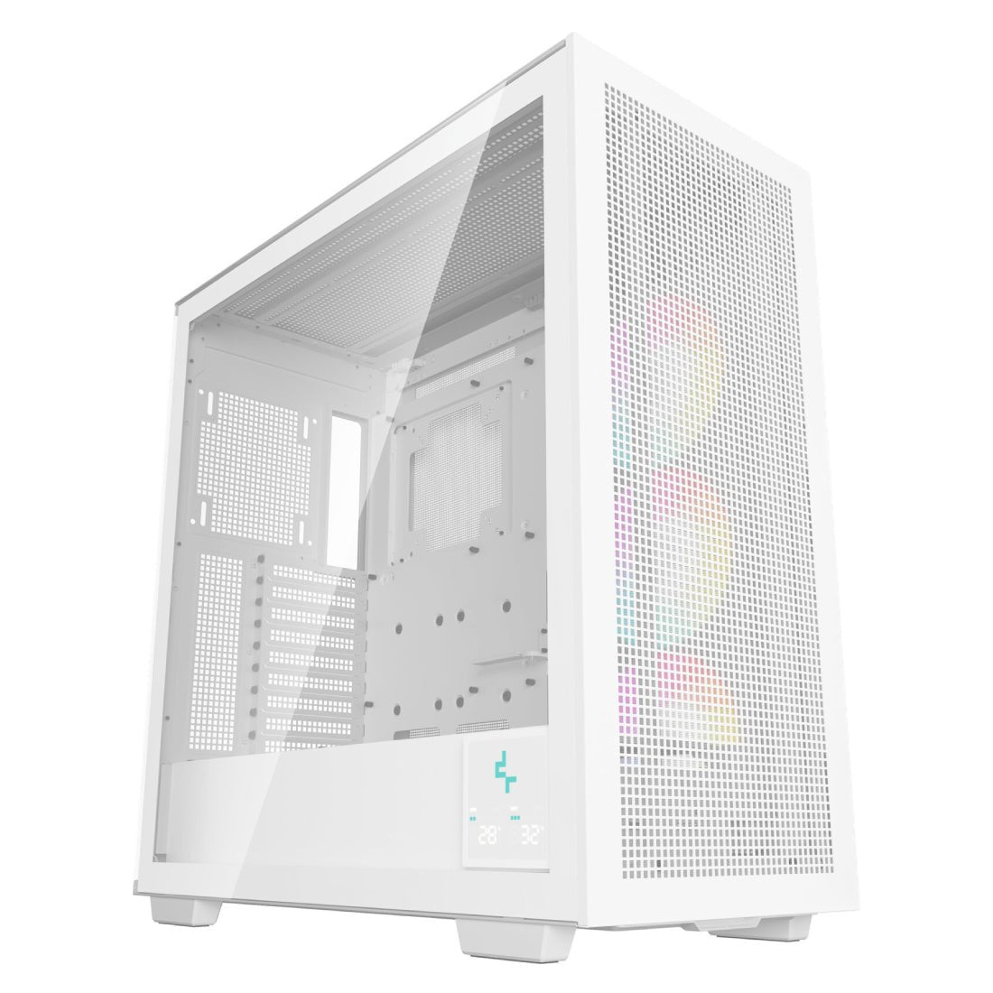 Deepcool Morpheus Tempered Glass E-ATX Full Tower Case - White - صندوق Deepcool Morpheus Tempered Glass E-ATX Full Tower Case - White - صندوق