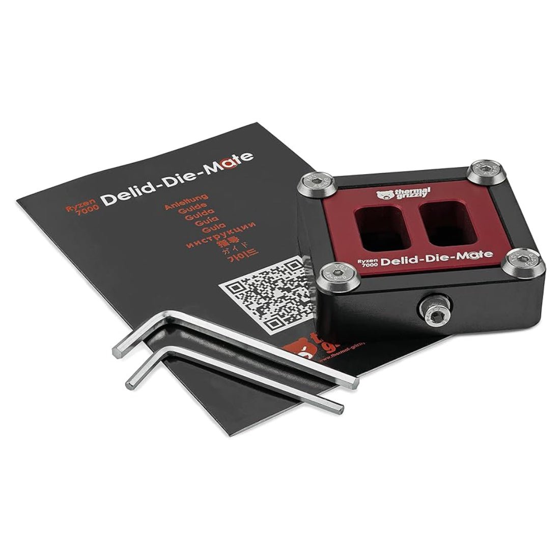Ekwb Thermal Grizzly Ryzen 7000 Delid-Die-Mate-Mate Defering Tool-Moزud alحrarة Ekwb Thermal Grizzly Ryzen 7000 Delid-Die-Mate-Mate Defering Tool-Moزud alحrarة