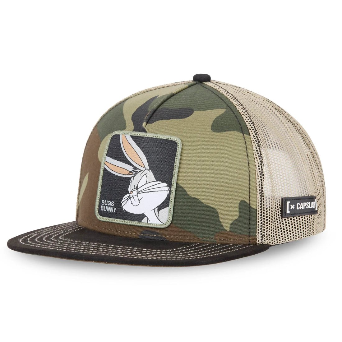Queue Caps Bugs Bunny Cap - Camo - قبعة Queue Caps Bugs Bunny Cap - Camo - قبعة