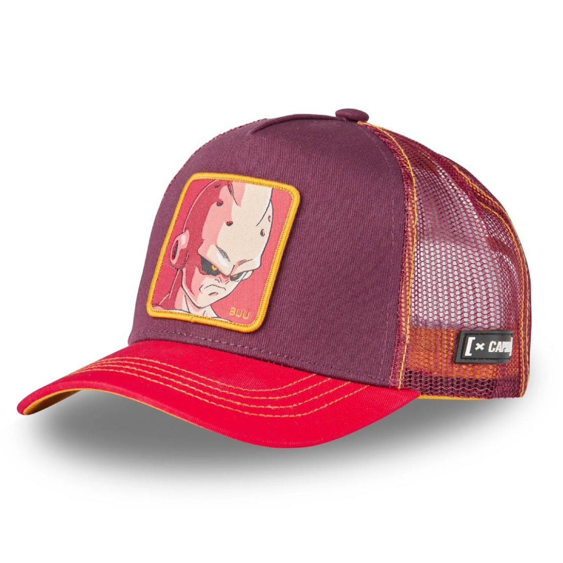 Queue Caps Buu Dragon Ball Z Cap - White - قبعة Queue Caps Buu Dragon Ball Z Cap - White - قبعة