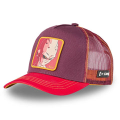 Queue Caps Buu Dragon Ball Z Cap - White - قبعة