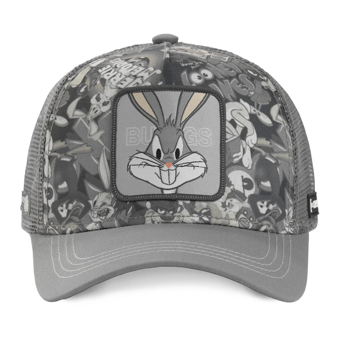 Queue Caps Looney Toones Bugs Bunny Cap - Grey - قبعة - Store 974 | ستور ٩٧٤