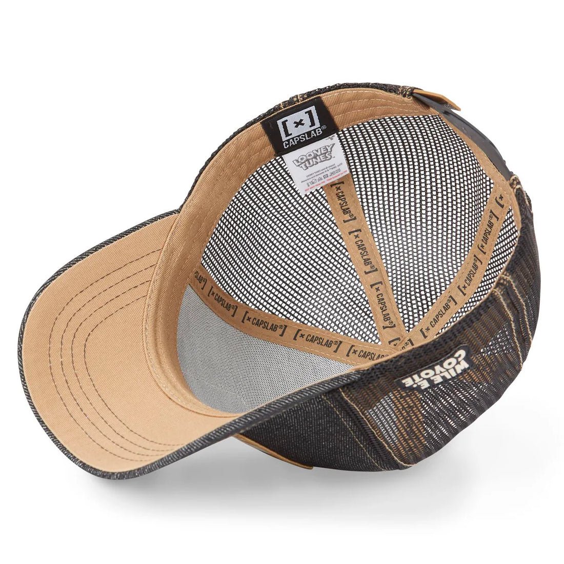 Queue Caps Wile E. Coyote Cap - Brown - قبعة Queue Caps Wile E. Coyote Cap - Brown - قبعة