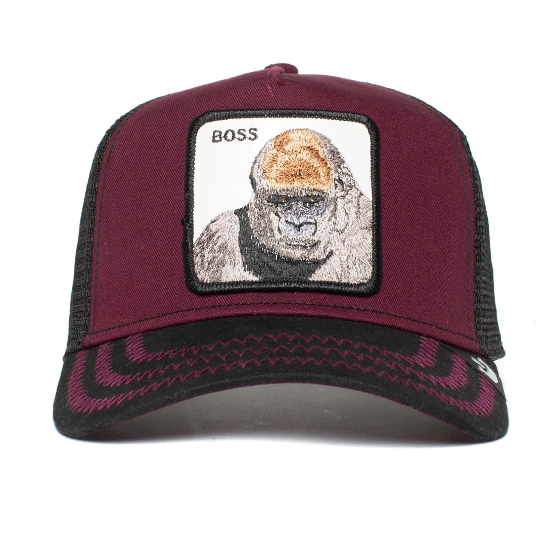 Queue Caps The Boss Cap - Burgundy - قبعة - Store 974 | ستور ٩٧٤