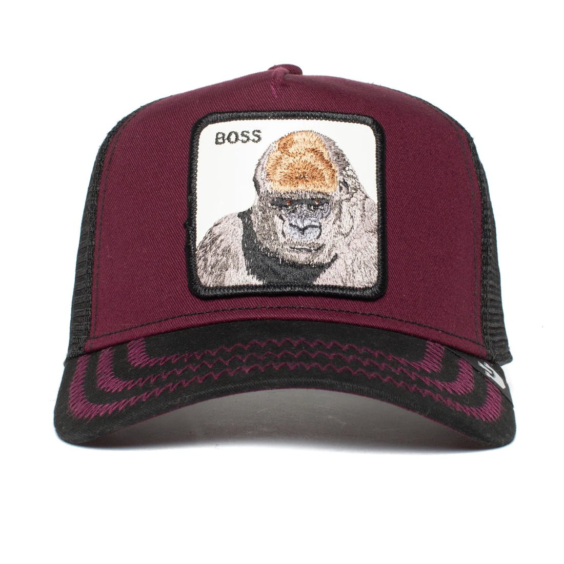 Queue Caps The Boss Cap - Burgundy - قبعة Queue Caps The Boss Cap - Burgundy - قبعة