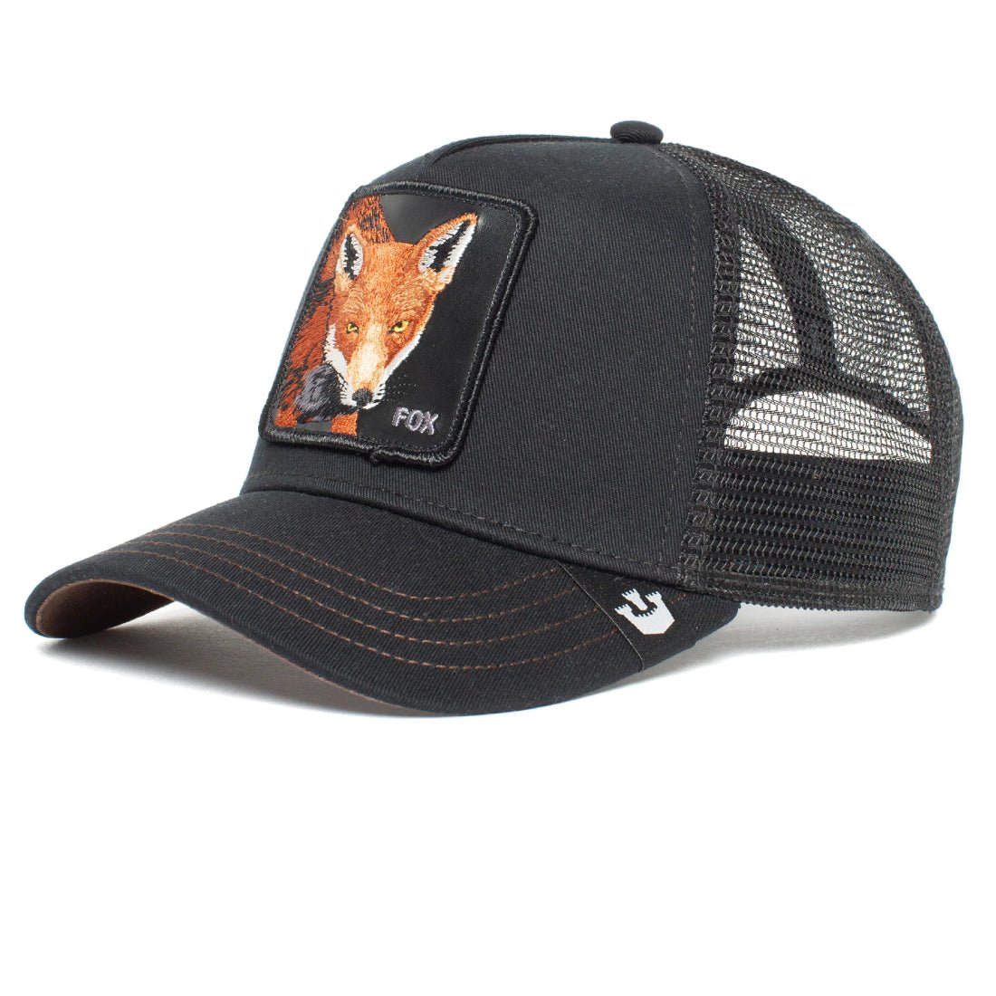 Queue Caps The Fox Cap - Black - قبعة - Store 974 | ستور ٩٧٤