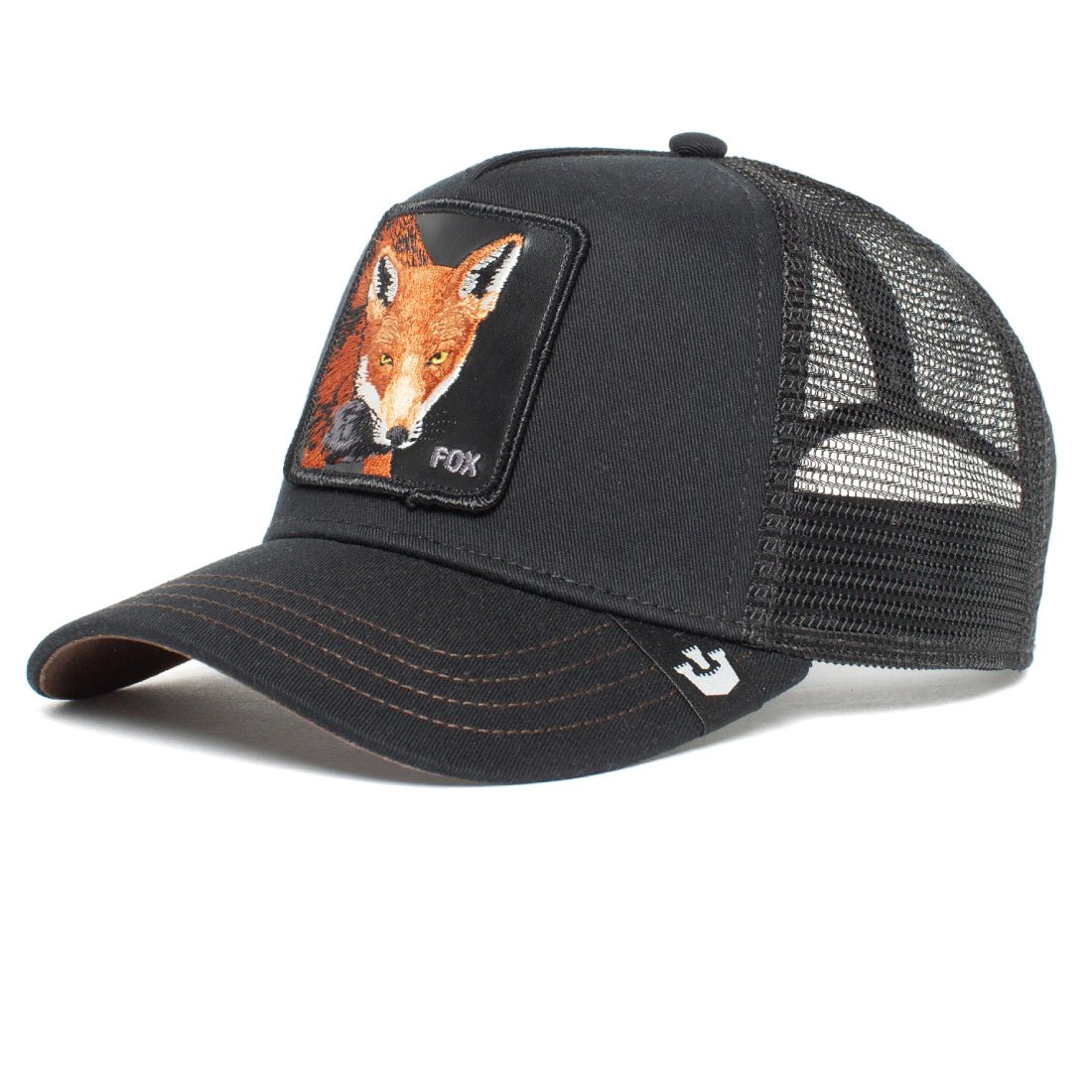Queue Caps The Fox Cap - Black - قبعة Queue Caps The Fox Cap - Black - قبعة