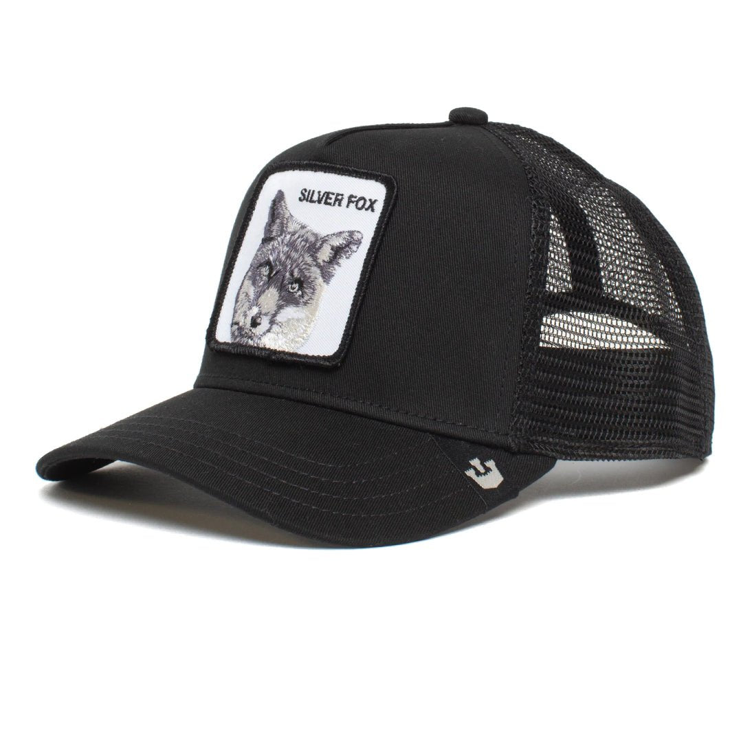 Queue Caps The Silver Fox Cap - Black - قبعة Queue Caps The Silver Fox Cap - Black - قبعة