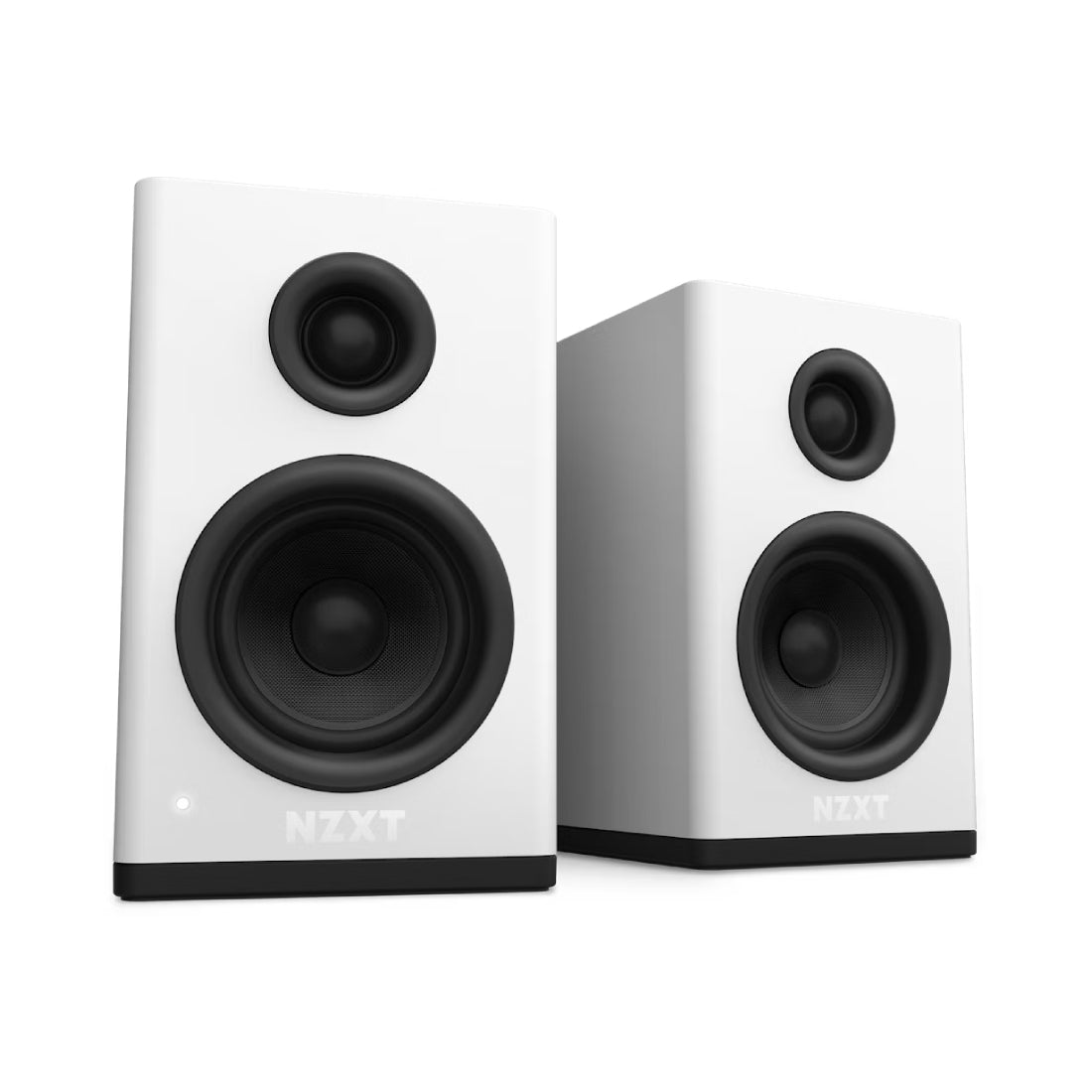 NZXT Relay 80 Watt Desktop PC Gaming Speakers - White - مكبر صوت - Store 974 | ستور ٩٧٤