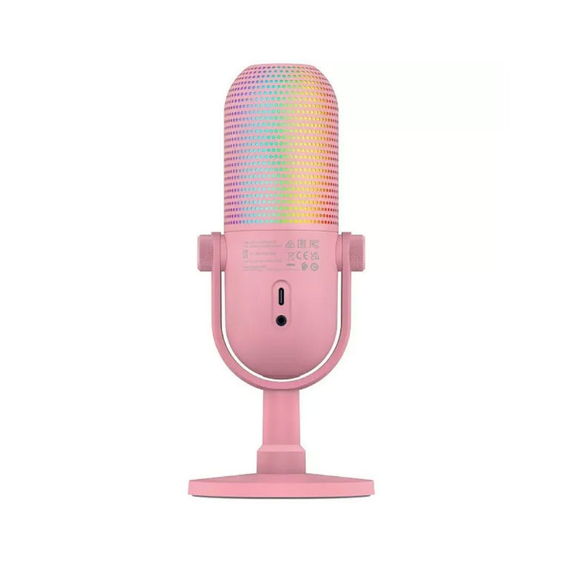 Microphone USB من Razer Seiren V3 Chroma Pro-Grade - Quartz - Microphone USB من Razer Seiren V3 Chroma Pro-Grade - Quartz -