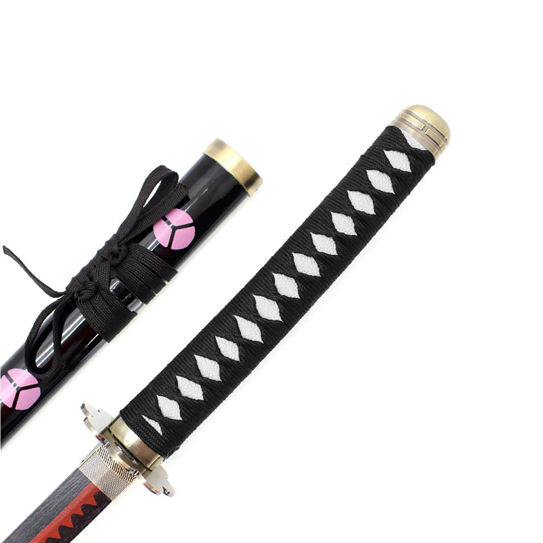 Roronoa Zoro Katana Sword Shusui - Black & Pink - اكسسوارات - Store 974 | ستور ٩٧٤