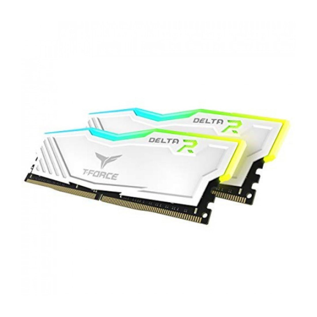 Team Group Delta RGB 16GB (2 x 8GB) 3600MHz - White - الذاكرة العشوائية - Store 974 | ستور ٩٧٤