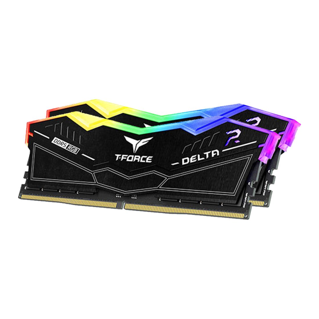 Team Group Delta RGB 64GB (2x 32GB) 5600MHz - Black - الذاكرة العشوائية - Store 974 | ستور ٩٧٤