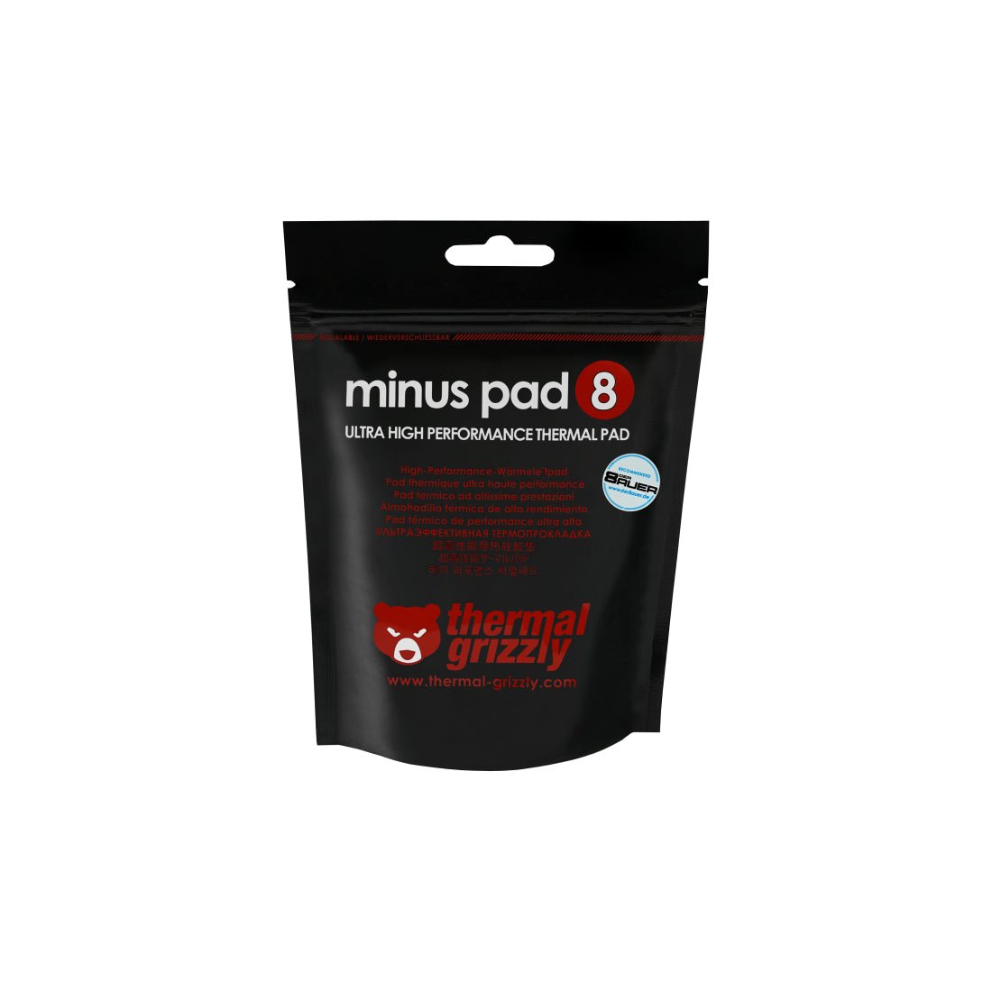 وسادة حرارية - مينوس 8 - 30x 30x 1.0 مم - وسحاد وسادة حرارية - مينوس 8 - 30x 30x 1.0 مم - وسحاد