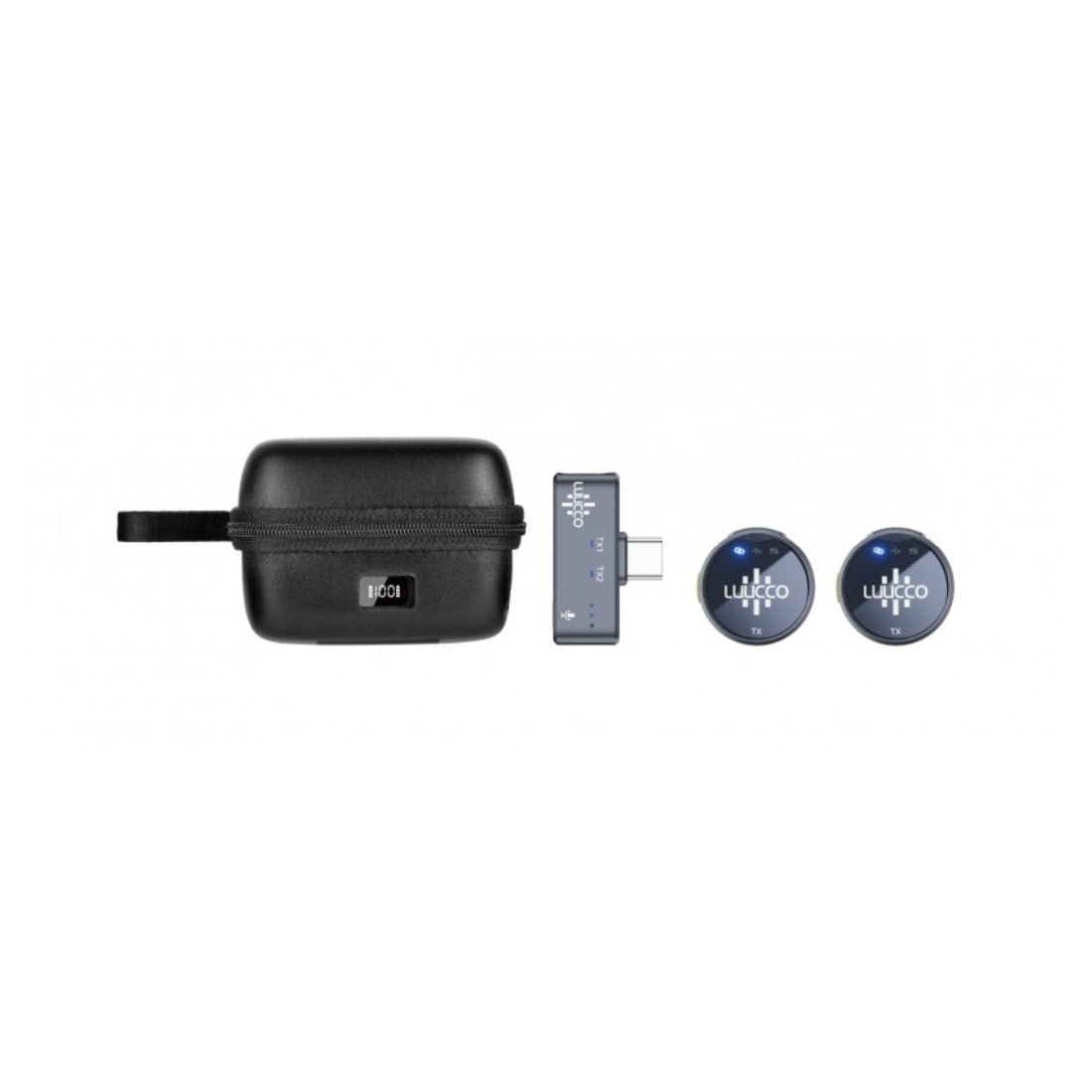 Luucco Airwave K2 USB - C Wireless Lavalier Microphone - مكروفون - Store 974 | ستور ٩٧٤