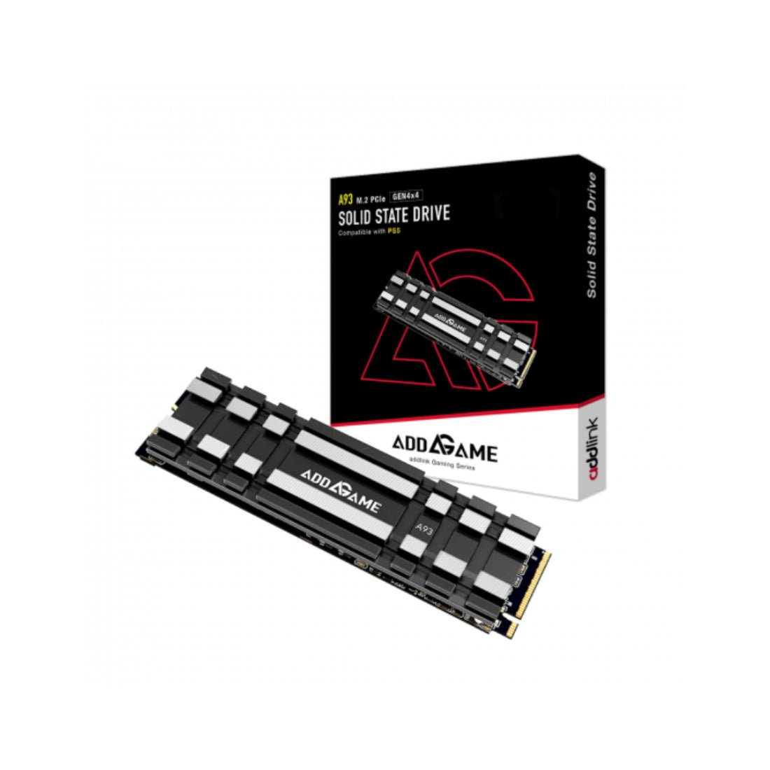 AddLink A93 1 TB Gen4 7200MB/S NVME M.2 SSD الداخلية لـ PlayStation - MySaحة Ttخزen AddLink A93 1 TB Gen4 7200MB/S NVME M.2 SSD الداخلية لـ PlayStation - MySaحة Ttخزen