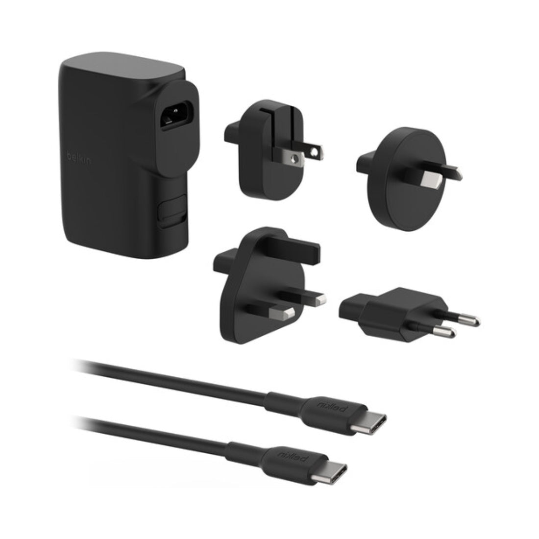 Belkin BoostCharge Hybrid USB Charger & 5000mAh Power Bank with Travel Adapter Kit - شاحن Belkin BoostCharge Hybrid USB Charger & 5000mAh Power Bank with Travel Adapter Kit - شاحن