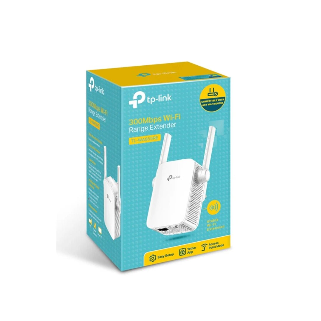 TP-Link TL-WA855RE 300Mbps Wi-Fi Range Extender - راوتر – Store974 ...