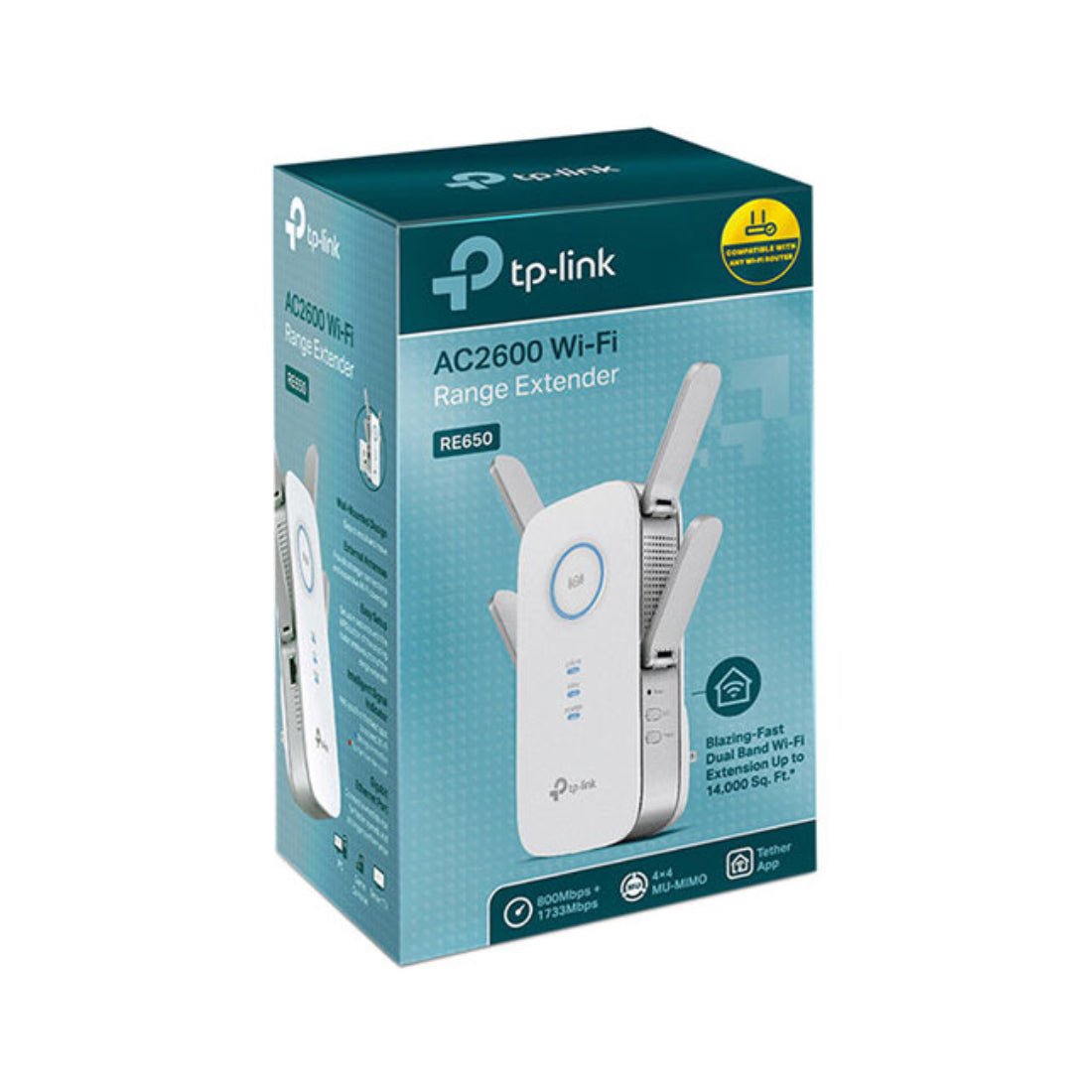 TP - Link RE650 AC2600 Wi - Fi Range Extender - راوتر - Store 974 | ستور ٩٧٤